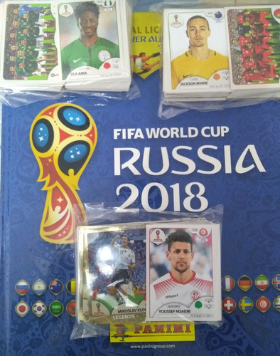 Album  Copa Do Mundo Rússia 2018 Capa Dura Sem Colar