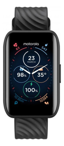 Smartwatch Motorola Watch 40 Preto Google Fit Moswz40-pb