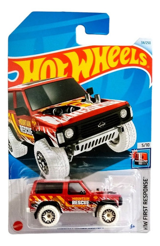 Nissan Patrol Custom Red Hot Wheels (34)