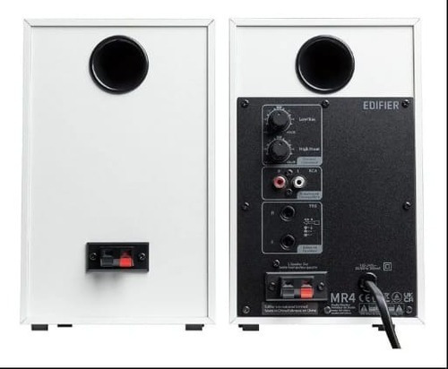 Edifier MR4 caixa de som branca 220V monitor de áudio 42W