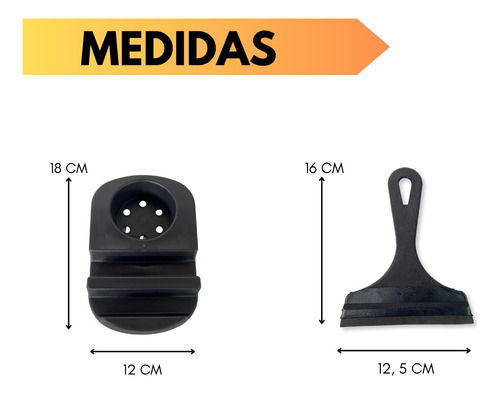 Kit Cozinha 4pçs Porta Detergente Esponja Lixeira 13l E Rodo