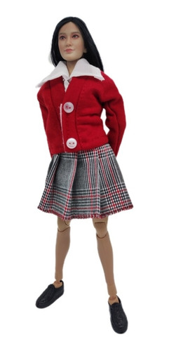 Ropa Muñecas Phicen Tbleague Colegiala Hot Toys Escala 1/6