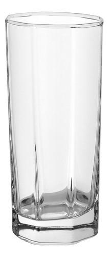 Jogo 6 Copos Alto Home&co Vidro 320ml 14x6x6cm Transparente