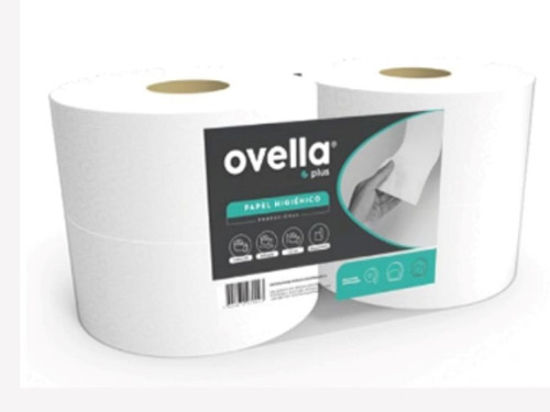Papel Higienico Industrial Pack 4 Rollosx 250 Mts Doble Hoja