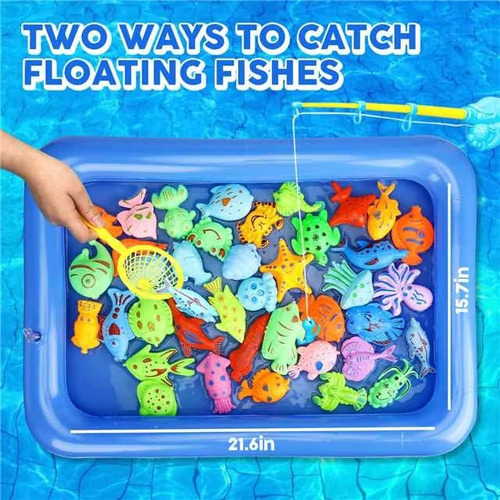Toy Life - Juego De Pesca Magnético Para 4 Jugadores Para Ni