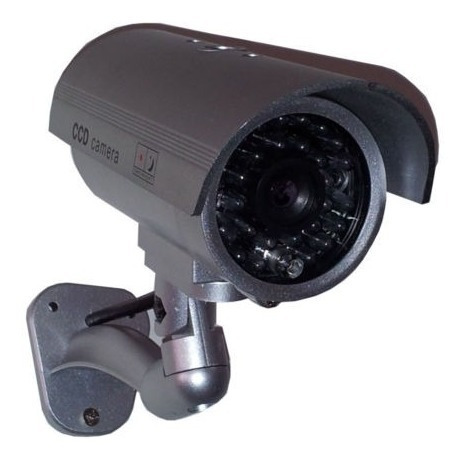 Imagen 5 de 5 de 8 X Cámara De Seguridad Dummy Exterior Falso Intermitente Ba