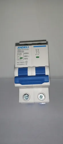 comprar Breaker Termomagnético 2 Polos 25 Amp Marca Andeli 