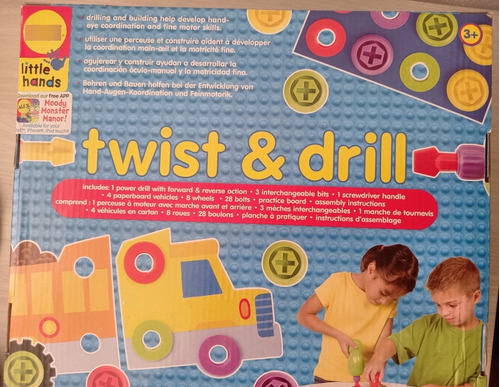 Juego De Construcción Para Niños / Twist  & Drill 