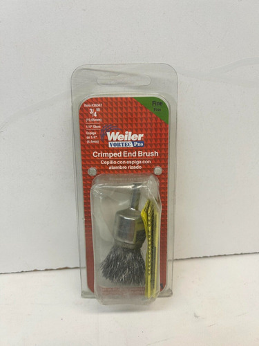 Weiler Vortec Pro 3/4 19,05mm Crimped End Brush (x0760) Cck