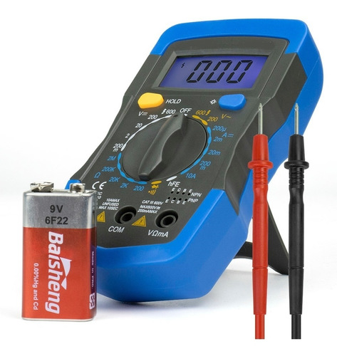 Multimetro Digital Profissional Lwj-304 Luatek