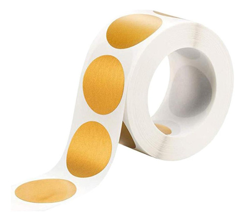 300 Piezas De Papel Kraft Etiqueta Adhesiva Rascable Dorada