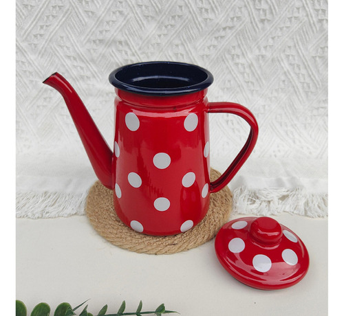 Hervidor De Café Esmaltado, Jarra De Agua Fría,