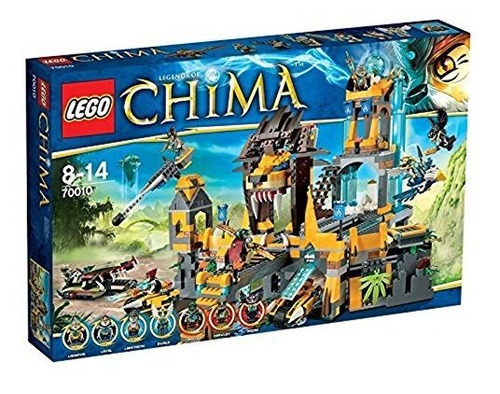 Templo Del Leon Chima 70010 De Lego Discontinuado Por El Fa