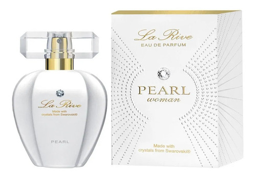 Perfume Feminino La Rive Pearl Woman Swarovski Edp 75ml Original Lacrado