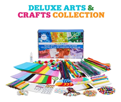 1000 piezas de suministros de arte definitivos para niños, kit de