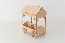 Comprar Kiosco Candy Bar Carro Fibrofacil Mesa Dulce Souvenirs