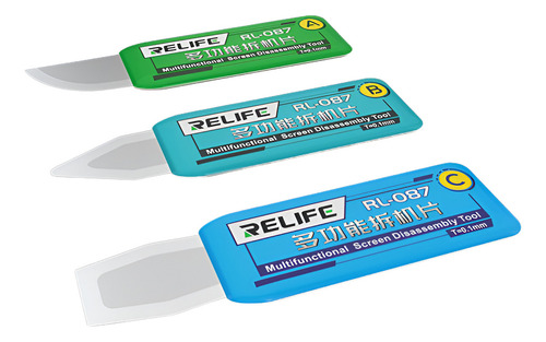 Espatula Relife Rl-087 Kit 3 En 1 Apertura Tecnico Celulares