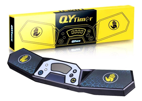 Imagem 1 de 5 de Cronômetro Qiyi Para Cubo Mágico Timer Preto Digital 0.000