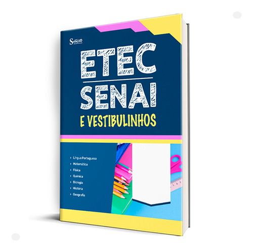 Apostila Etec Senai E Vestibulinhos -ed. Solução, De Professores Especializados., Vol. Volume Único. Editorial Editora Solução, Capa Mole, Edição Oficial Em Português, 2025