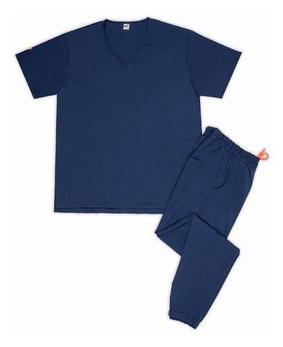 Ambo Oh! Wear Uniforme - Peter Jogger Sparciel Azul Marino