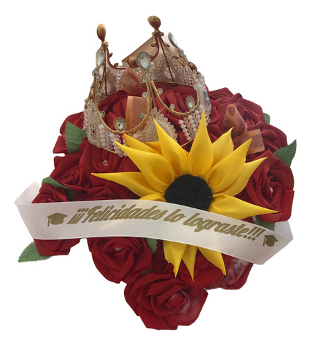 Liston Con Frases Para Ramos De Flores 12 Piezas Rojo Blanco Negro Rosa Felicidades Lo Lograste