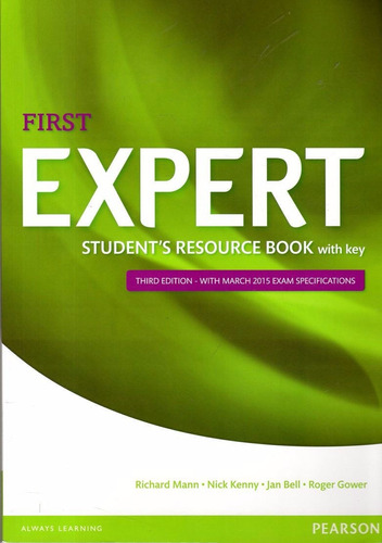 First Expert - Student´s Book Resource Book With Key