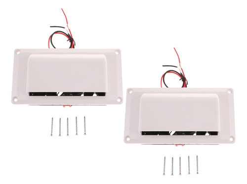 2 Ventiladores De Techo Blancos De 12 V 1