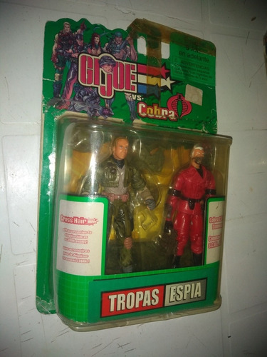 Figuras Gi Joe Vs Cobra Tropas Espías Cross Hair Vs Claws