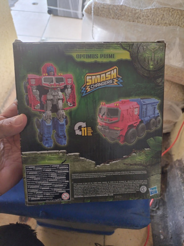 Transformers Rise Of The Beasts: Optimus Prime Smash Changer (Usado)