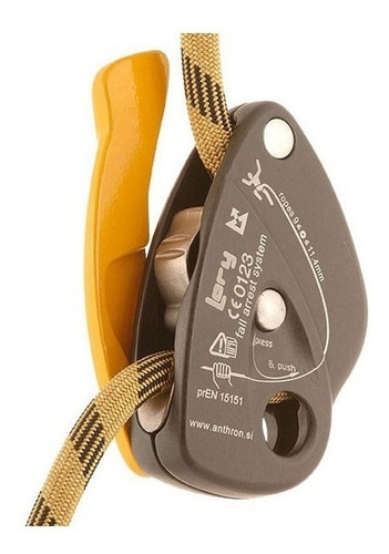 Imagem 3 de 4 de Freio Descensor Lory Smart - Anthron Antipânico Resgate