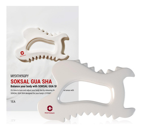 Meditherapy Soksal Guasha, Gua Sha De Ceramica, Herramienta