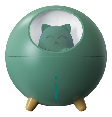 Difusor Eléctrico Infantil, Esfera Con Gato, Usb Luz 100 Ml.