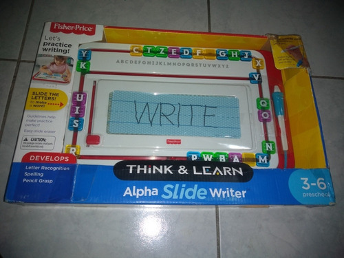 Think And Learn Alpha Slide Writer Fisher Price Infantil Toy (Usado)