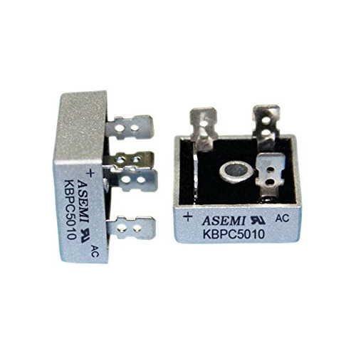 Diodo Monofásico B Ximimark Kbpc5010, 50 A, 1000 V, Carcasa