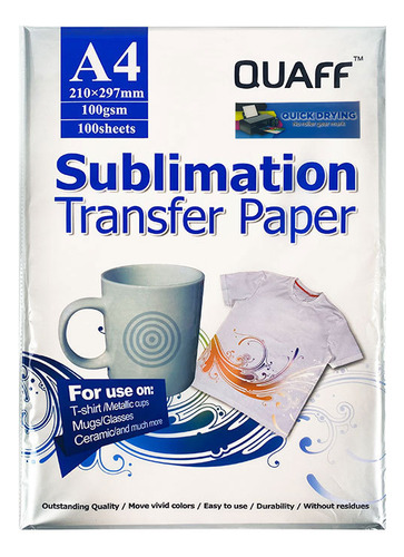 Papel De Sublimación Para Impresoras De Inyección De Tinta,
