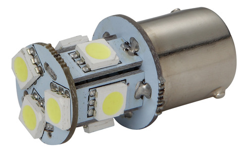 Lampara Led 1034 1157 8 Led P21/5w 2 Polos 6000k 12v