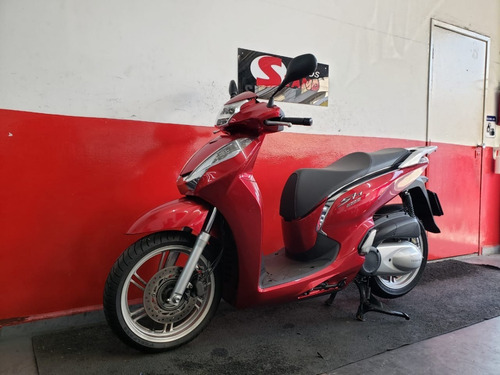 Honda Sh 300 I 300i Abs 2017 Vermelha Vermelho