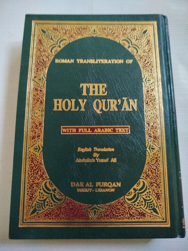 The Holy Quran El Corán En Inglés Arabic Texto Pasta Dura