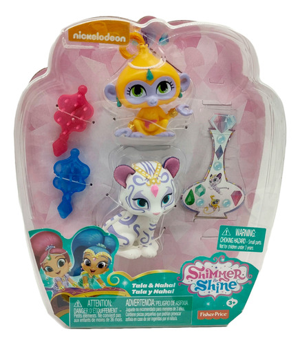 4pack Muñecas Shimmer & Shine Fisher Price De Colección