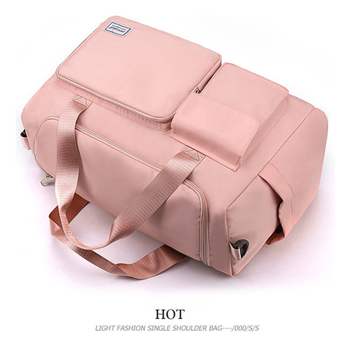Bolso Deportivo Gimnasio Con Compartimento Para Zapatos, Bol