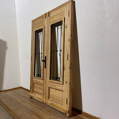 Puerta De Entrada En Doble Hoja Colonial - Cod: 6170