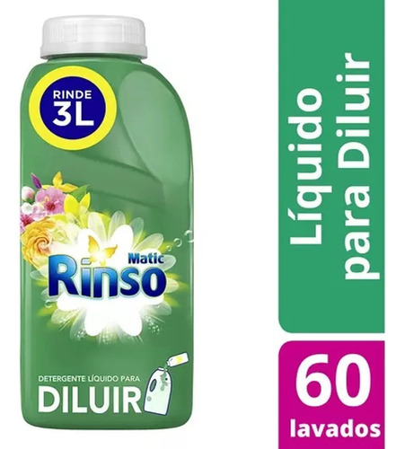 Detergente Rinso Diluir Floral 4x500ml.