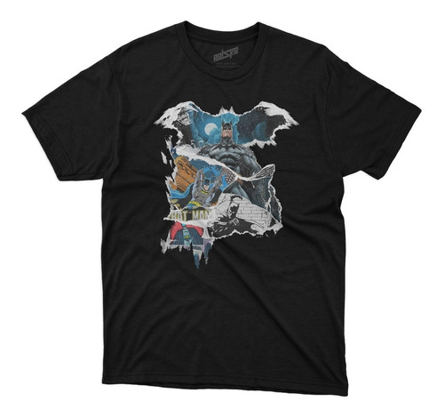 Remera Batman Comics Algodon 100% Impresion Dtg