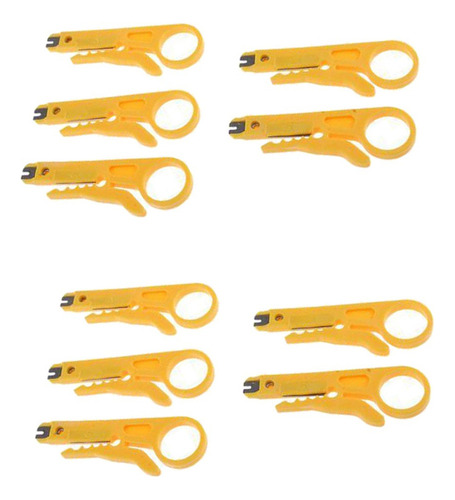 10x Cortador De Alambre Cable Coaxial Rj45 Mt-2017 Pelador