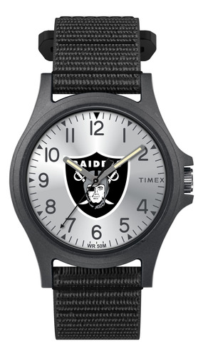 Reloj Timex Nfl Pride 40 Mm Las Vegas Raiders Para Hombre