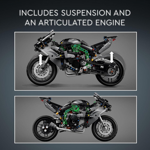Motocicleta Lego Technic Kawasaki Ninja H2r -...