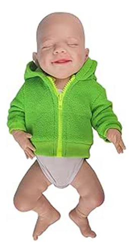Muñeca Bebe Reborn April Silicona Solida Realista Flexible