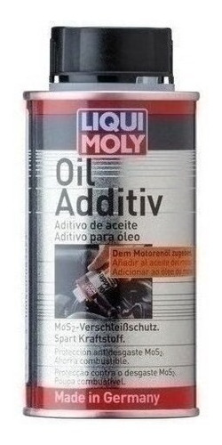 Liqui Moly Aditivo Aceite Proteccion Anti Desgastante Mos2