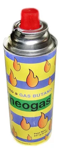 Cartucho Descartable Gas Butano 227 Grs Neogas 11129/2 Mm