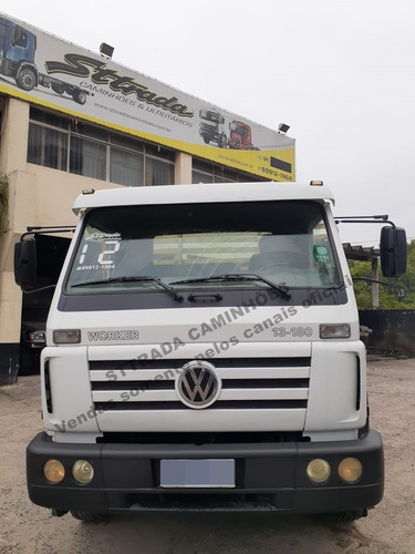 Vw 13.180/2012 - Carroceria C/ Pino Para Container